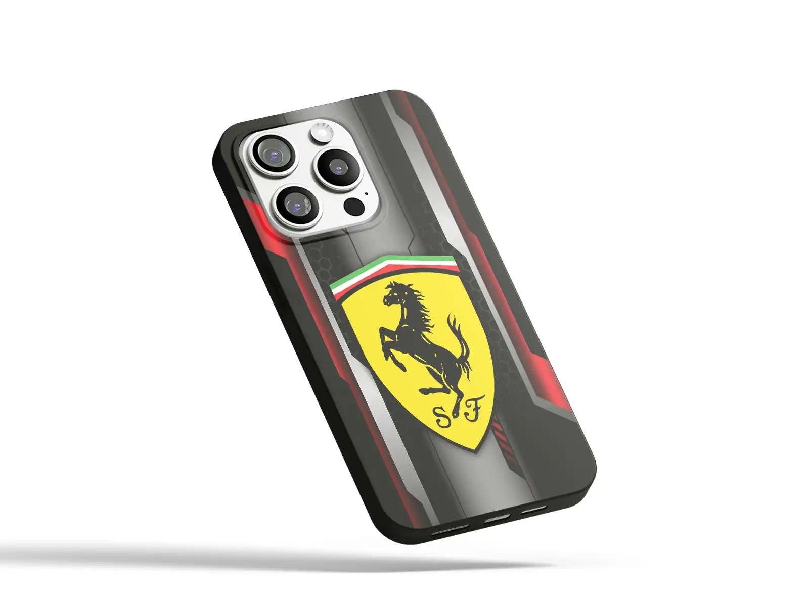 Ferrari Premium Smartphone Hülle Standardmäßiger Look